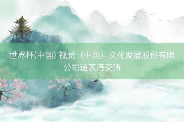 世界杯(中国) 视觉（中国）文化发展股份有限公司递表港交所